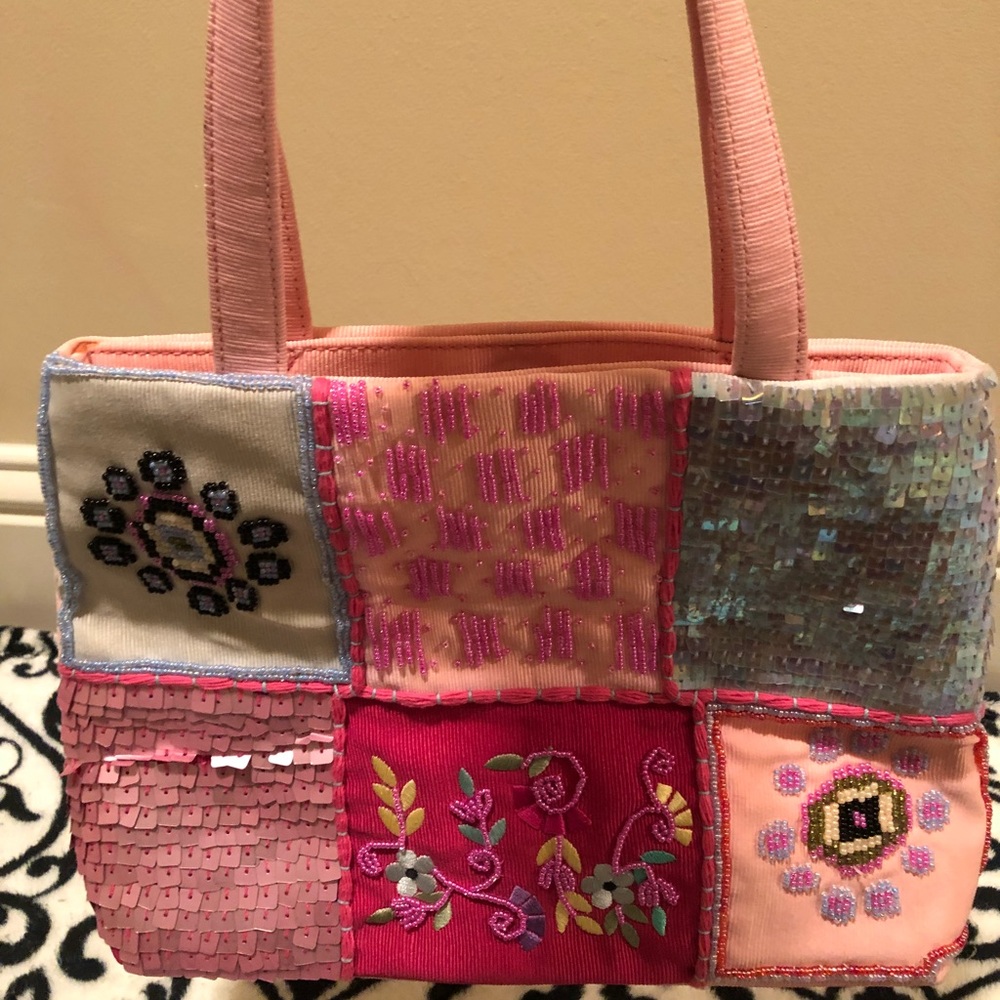 💖NWOT Liz Claiborne patchwork purse💖